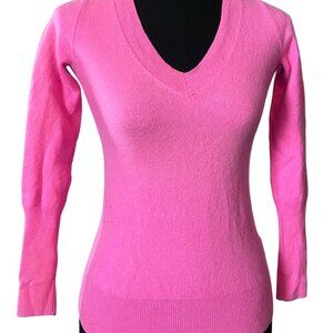 J Crew V-neck Italian Cashmere Sweater Size XS